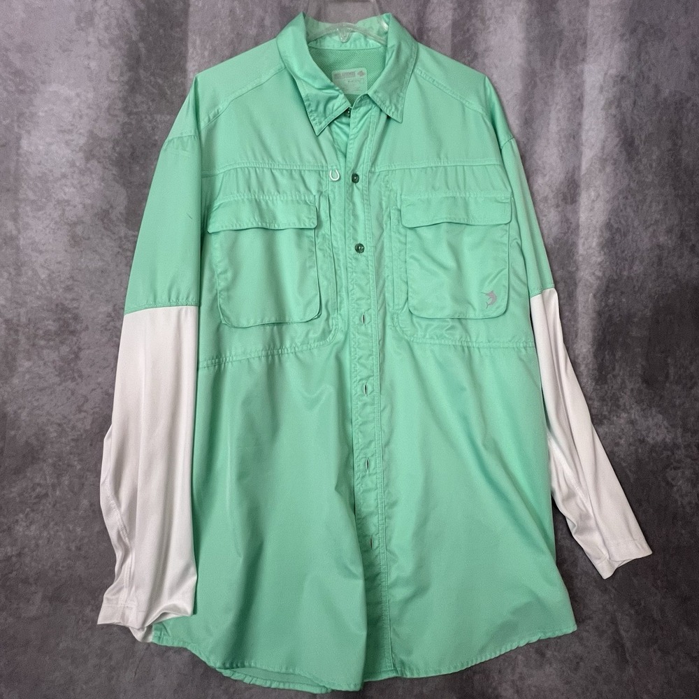 Reel Legends Performance Shirt XL Blackfin Long Sleeve Fishing